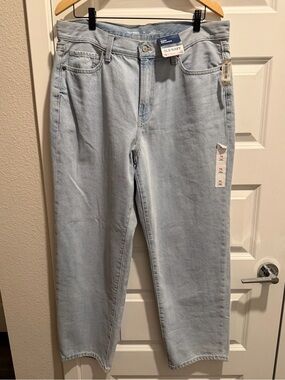 NWT Women’s Old Navy High Rise OG Rigid Loose Fit Jeans, Sz. 14 regular!! Cute!